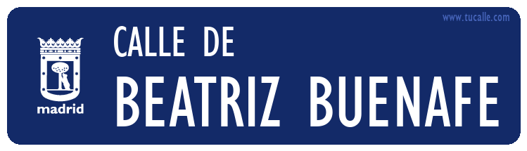 cartel_de_calle-de-BEATRIZ BUENAFE_en_madrid